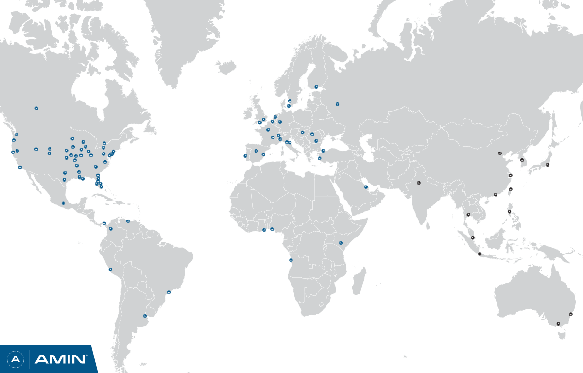 AMIN Members Worldwide